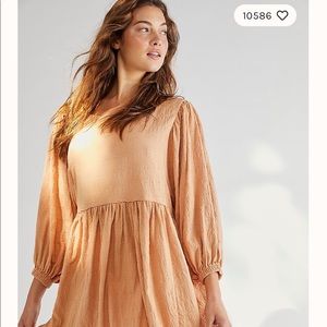 Free people get obsessed babydoll dress